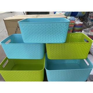 Combo 2 giỏ đựng đồ phong cách Hàn Quốc xinh yêu tiện lợi