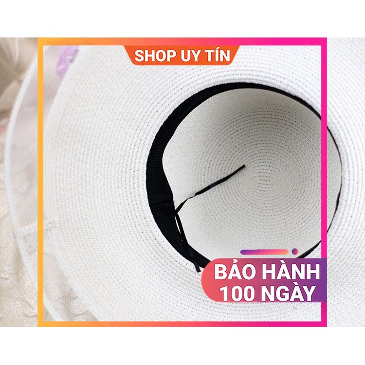 Mũ Đi Biển - Nón Cói Rộng Vành Vintage Cao Cấp Nữ Đẹp