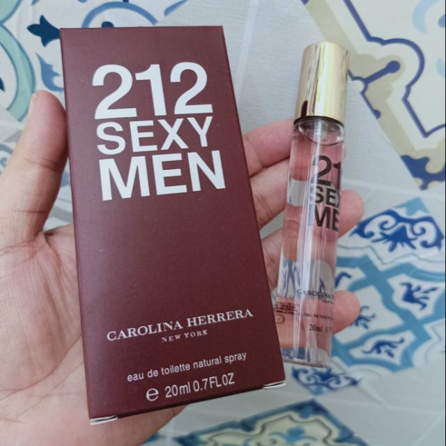 Nước hoa ống mini nam 212 Sexy Men 20ml