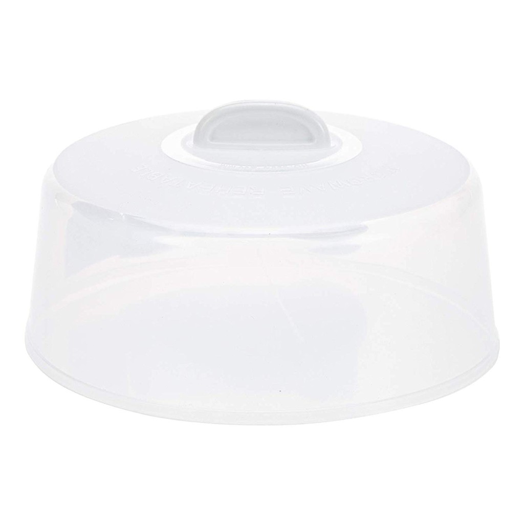 Nắp đậy dùng trong lò vi sóng, nắp nhựa dùng lò vi sóng 23cm có quai cầm, lỗ thoát khí, sx tại Thái Lan. 5304