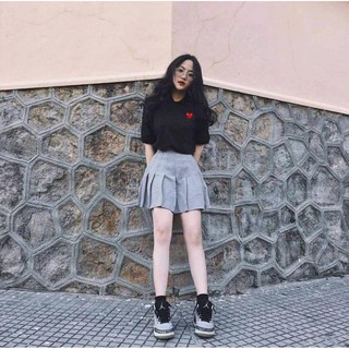 Áo phông cổ bẻ trái tim - Polo Heart CDG Phan Nguyễn cực đẹp