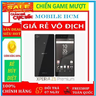 điện thoại Sony Xperia Z5 Premium 32G (màu Bạc Gương) Chính hãng - Chơi Free Fire-LIÊN QUÂN mượt
