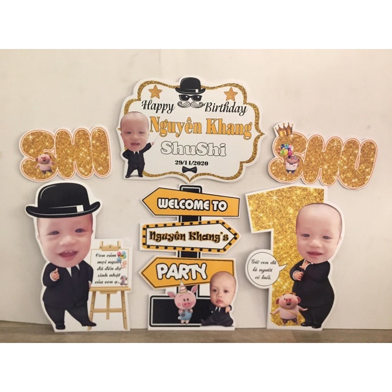 Hình chibi sinh nhật 42cm