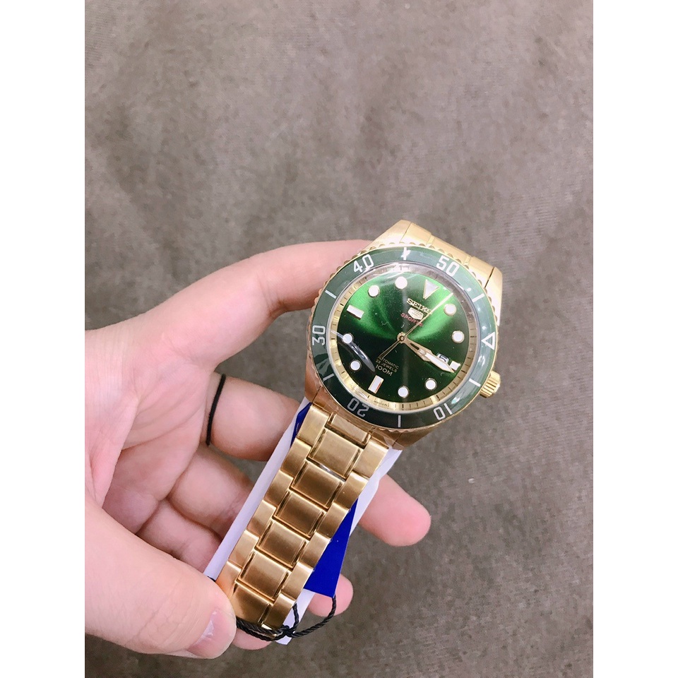 Đồng hồ nam Automatic Seiko 5 Sport ,Dây Thép , Size 44mm