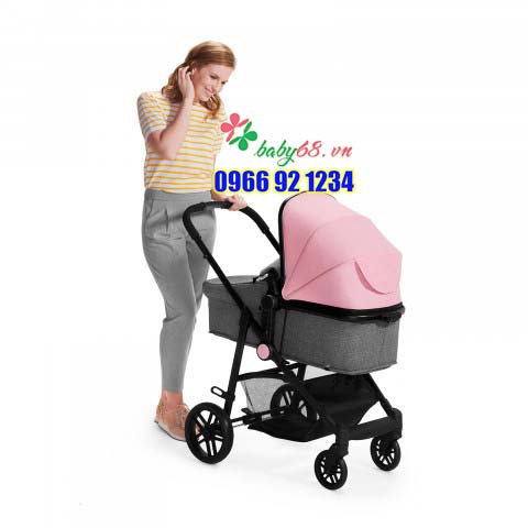 Xe đẩy kiêm nôi sơ sinh Kinderkraft Juli 2in1