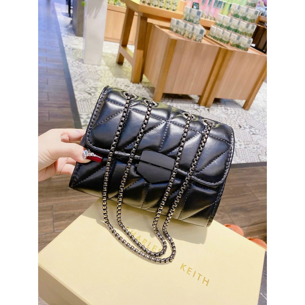 [Mã FAMAYWA2 giảm 10k đơn từ 50k] Túi Đeo Chéo Nữ ♥️FREESHIP♥️ Túi Đeo Vai Thời Trang Hàn Quốc Dây Xích Đen HQ 143 | BigBuy360 - bigbuy360.vn