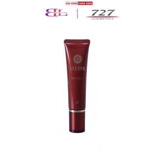 Kem dưỡng vùng mắt Nhật Bản giảm quầng thâm bọng mắt, xóa mờ lão hóa 727cosmetics Secure Eye Cream 20g