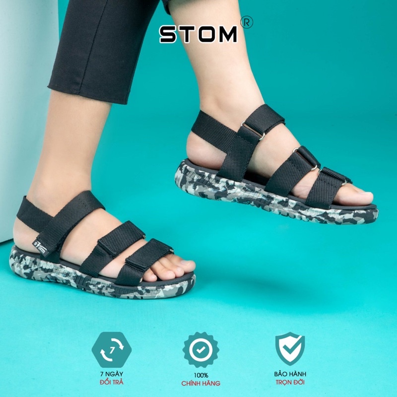 GIÀY SANDAL NAM/ NỮ ST-R10 SIÊU NHẸ SIÊU ÊM MAU KHÔ