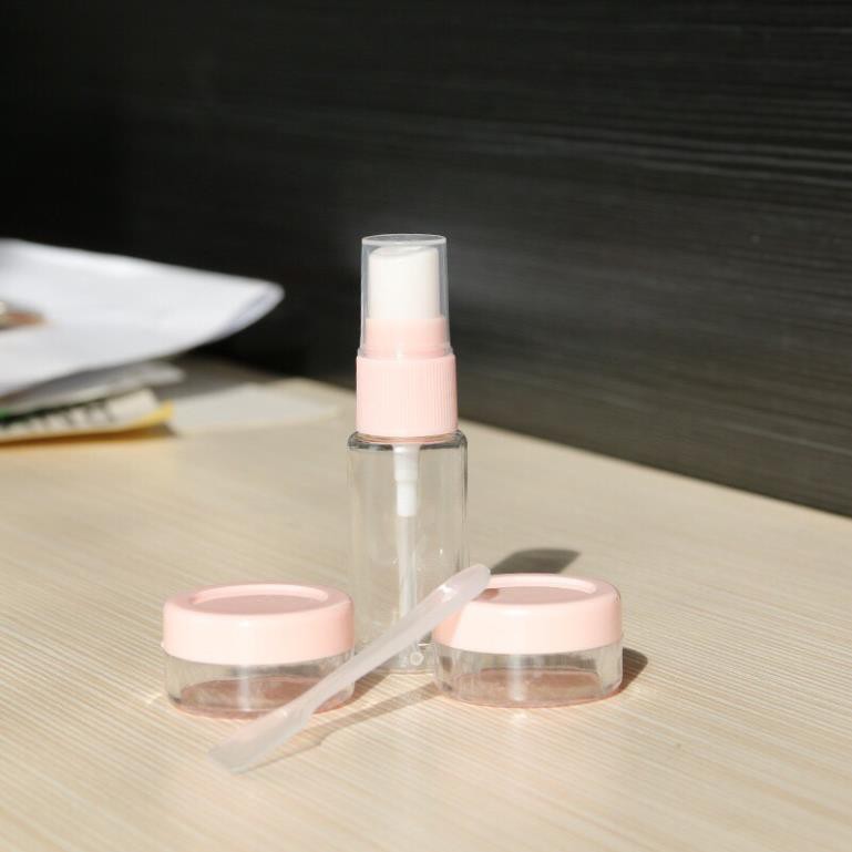 🍉Bộ Chiết Mỹ Phẩm Du Lịch 4 Món Mini - Bộ Kit Chiết Mỹ Phẩm Tiện Lợi DUASHOP.