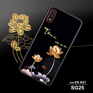 ỐP lưng kính 3D SAMSUNG A01, ỐP điện thoại thế hệ mới siêu sang Son Store