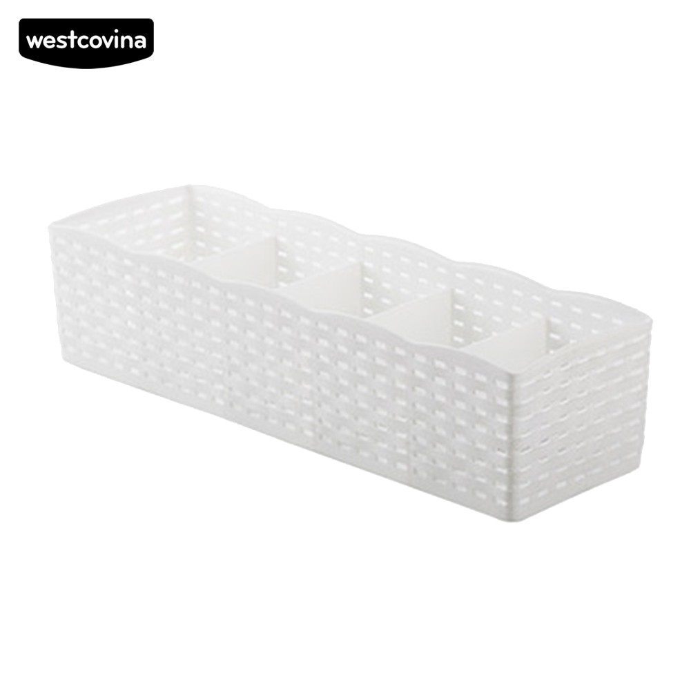 Giỏ Đựng Vớ / Đồ Lót 5 Ngăn Bỏ Ngăn Kéo Tiện Lợi