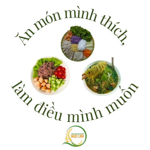 Bún ngũ sắc rau củ mix vị giảm cân Đặc sản Cao Bằng gói 1kg | BigBuy360 - bigbuy360.vn