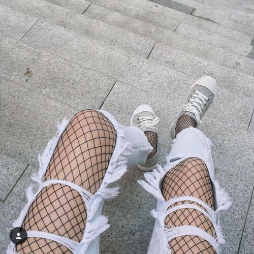 ✸ღ✸Hot Women´s Black Mesh Fishnet Net Pattern Pantyhose Tights Stockings Socks