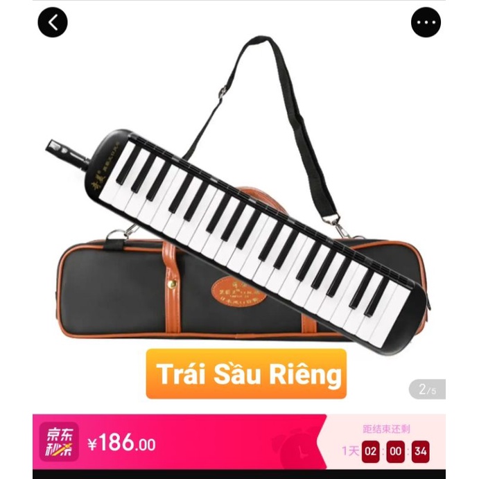 Kèn melodica 37 phím + Tặng Bao Da cao cấp