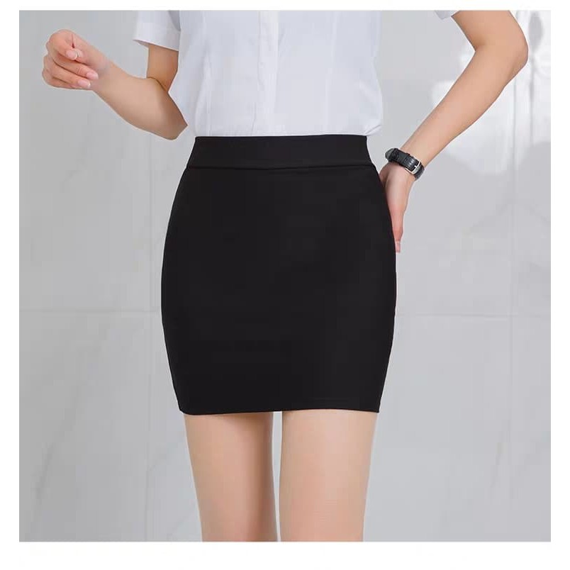 HOT DEAL chân váy cạp cao chất co dãn cao cấp shop thiết kế