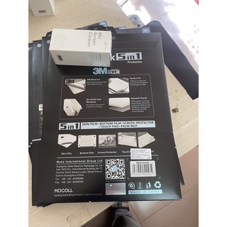 Bộ dán Pro M1 -M2 2020 -2022 Mocoll , Jcpal 13” 5in1 Silver và Gray