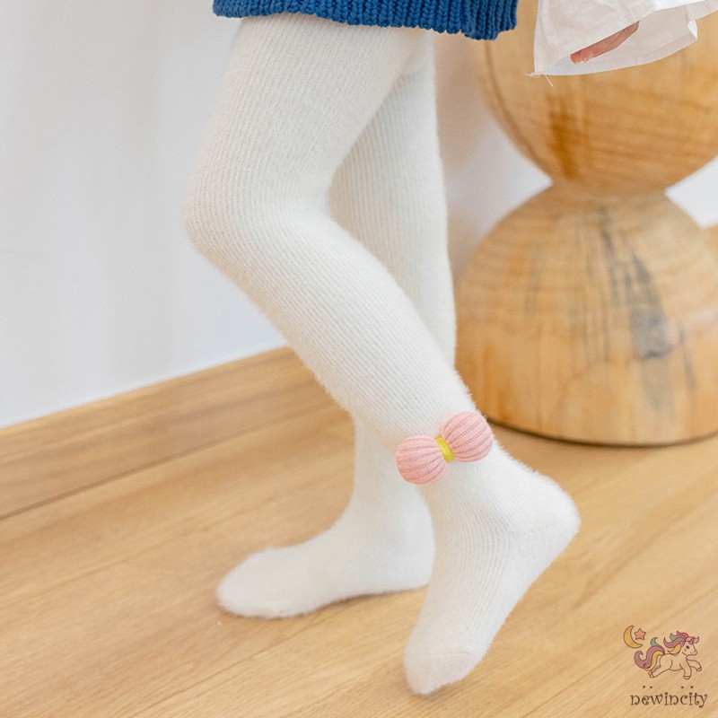 Quần tất co giãn giữ ấm cho bé gái