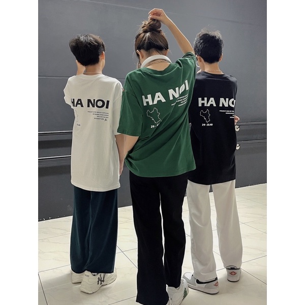 Áo thun hanoi text local brand RHODI tỉnh thành Hà Nội