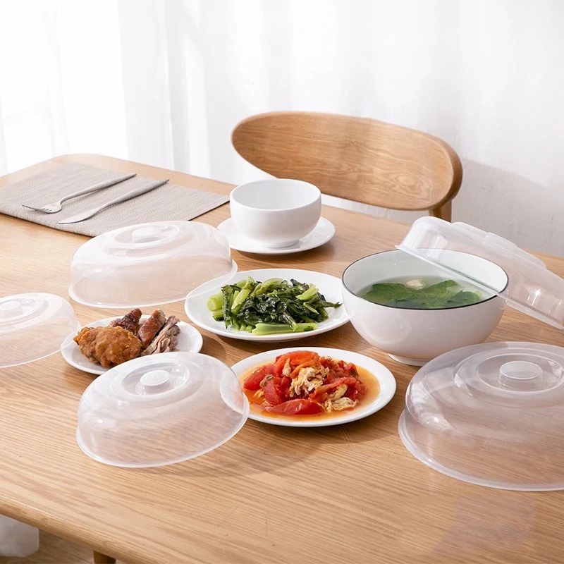 Nắp Nhựa Chịu Nhiệt Chống Bắn Dầu Bảo Quản Thực Phẩm Dùng Cho Lò Vi Sóng / Tủ Lạnh