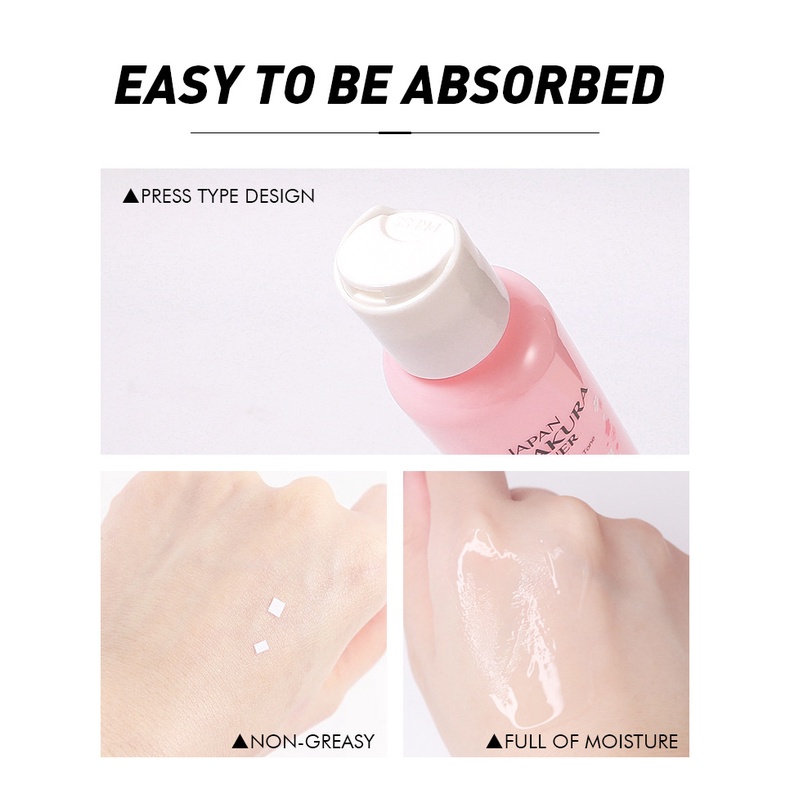 Nước Hoa Anh Đào LAIKOU 100ml Nuôi Dưỡng Làm Trẻ Hóa Làn Da