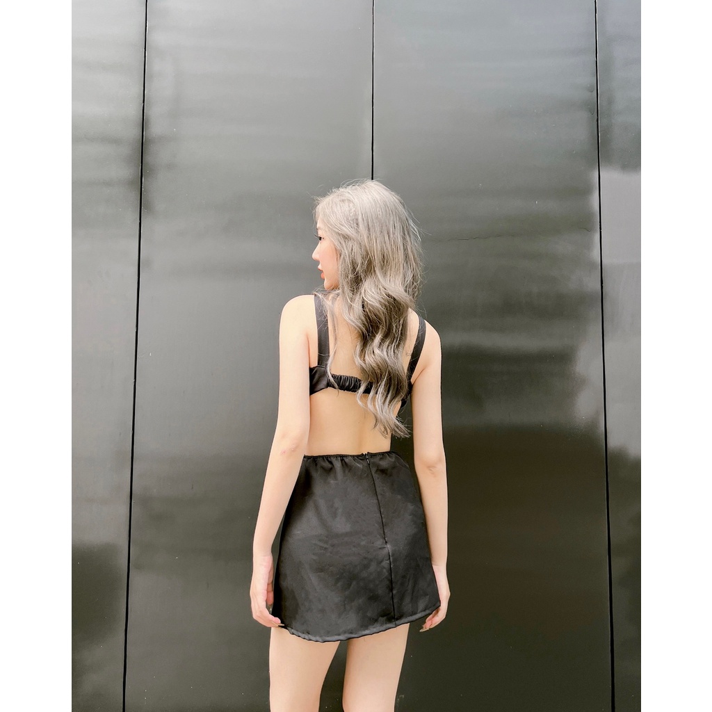 [Rẻ vô địch] Đầm Kiểu Cổ Yếm SS2, Đầm Nữ Sexy Đi Tiệc [Ảnh thật]