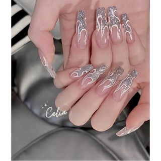 Mẫu nailbox móng up thạch vẽ flash