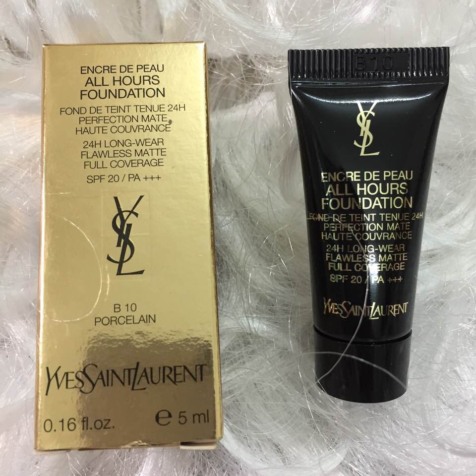 Kem Nền YSL Encre De Peau All Hours Foundation 5ml