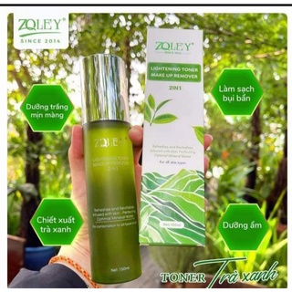 Toner tẩy trang zoley 2 in 1 diện mạo mới