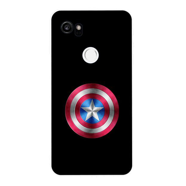 Ốp lưng silicon in biểu tượng Avengers thời trang cho Google Pixel 2 3 XL Razer