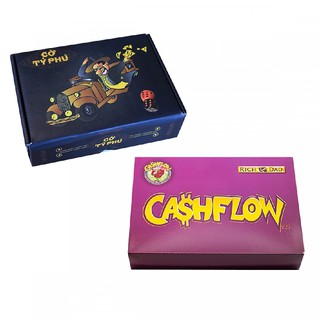 [Sốc] SET Học Làm Giàu: Combo CashFlow + Cờ Tỷ Phú Việt Nam