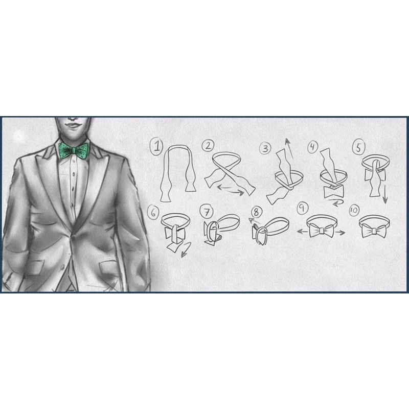 Cà Vạt Nơ Họa Tiết Hoa Thời Trang Chất Lượng Cao Cho Nam