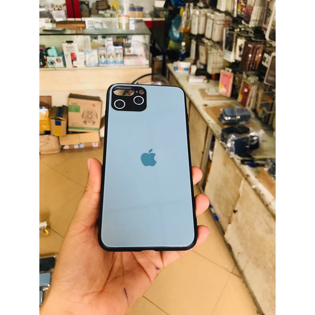 Ốp lưng kính Giả iphone 11 Dành cho iPhone7+/8+/X/XS, XR, XS MAX.