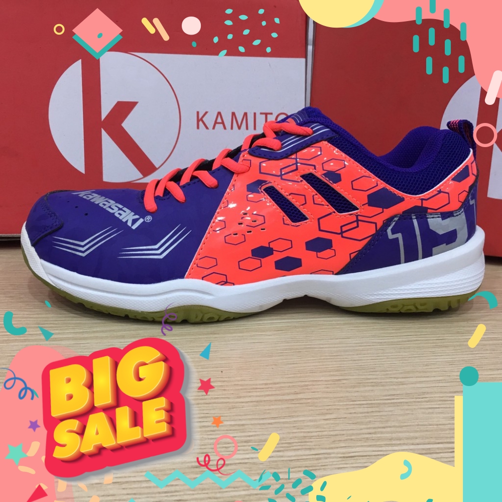 Giày Cầu Lông Kawasaki K070 Xanh Tím