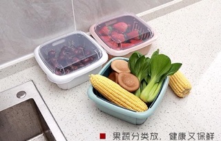 Rổ đựng 3 in 1 có nắp