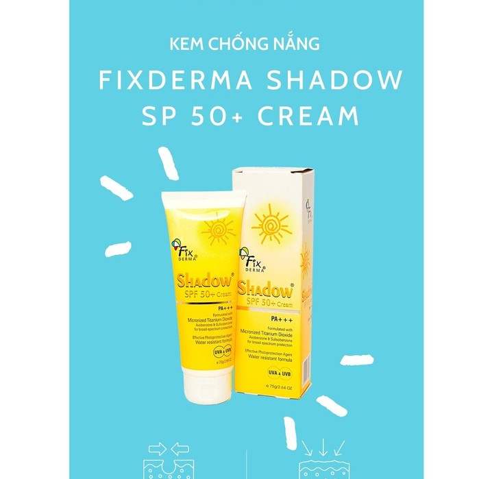 {CHÍNH HÃNG} Kem chống nắng Fixderma SPF 50+