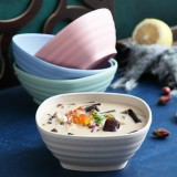 Bát Ăn Hình Vuông 14cm Làm Từ Sợi Lúa Mạch, Chất Lượng Cao Thân Thiện Môi Trường