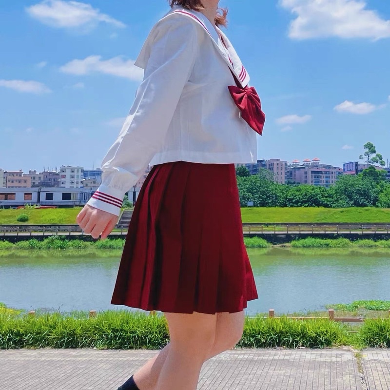 VÁY SEIFUKU HỌC SINH /TIỂU CẦN/ Tiệm nhỏ JK Lolita chính hãng Loliquesweet