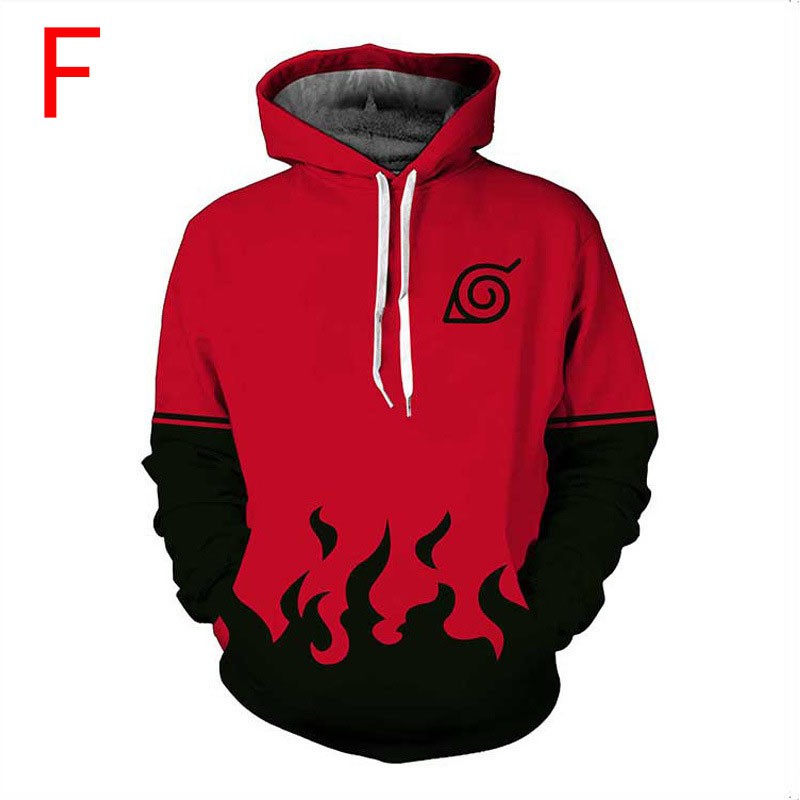 Áo hoodie tay dài in hình Anime Naruto cho nam