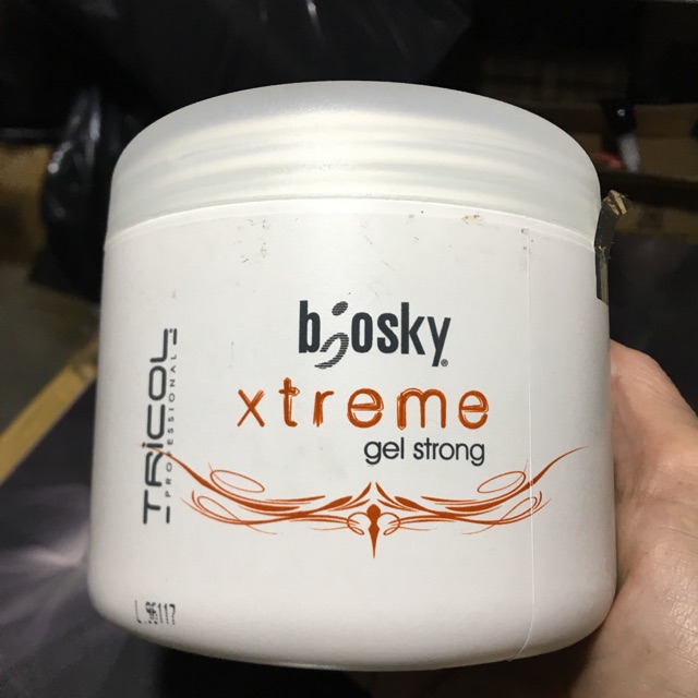 Gel cứng giữ nếp tóc Biosky Xtreme Strong Tricol 500ml