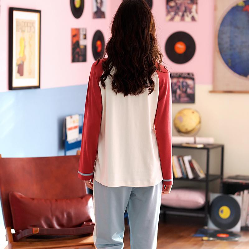 Set đồ nữ Đồ bộ mặc nhà vải COTTON 100% thông thoáng & thấm hút mồ hôi tốt, style Hàn Quốc