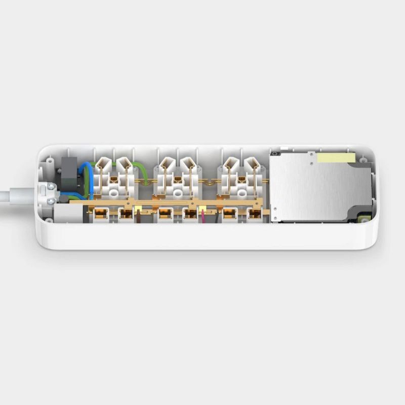 65W• TypeC• Ổ cắm điện Laptop MacBook Type C Xiaomi ZMI CXP01 65W 6 cổng AC, 2 cổng USB, 1 cổng Type C - MiHouse