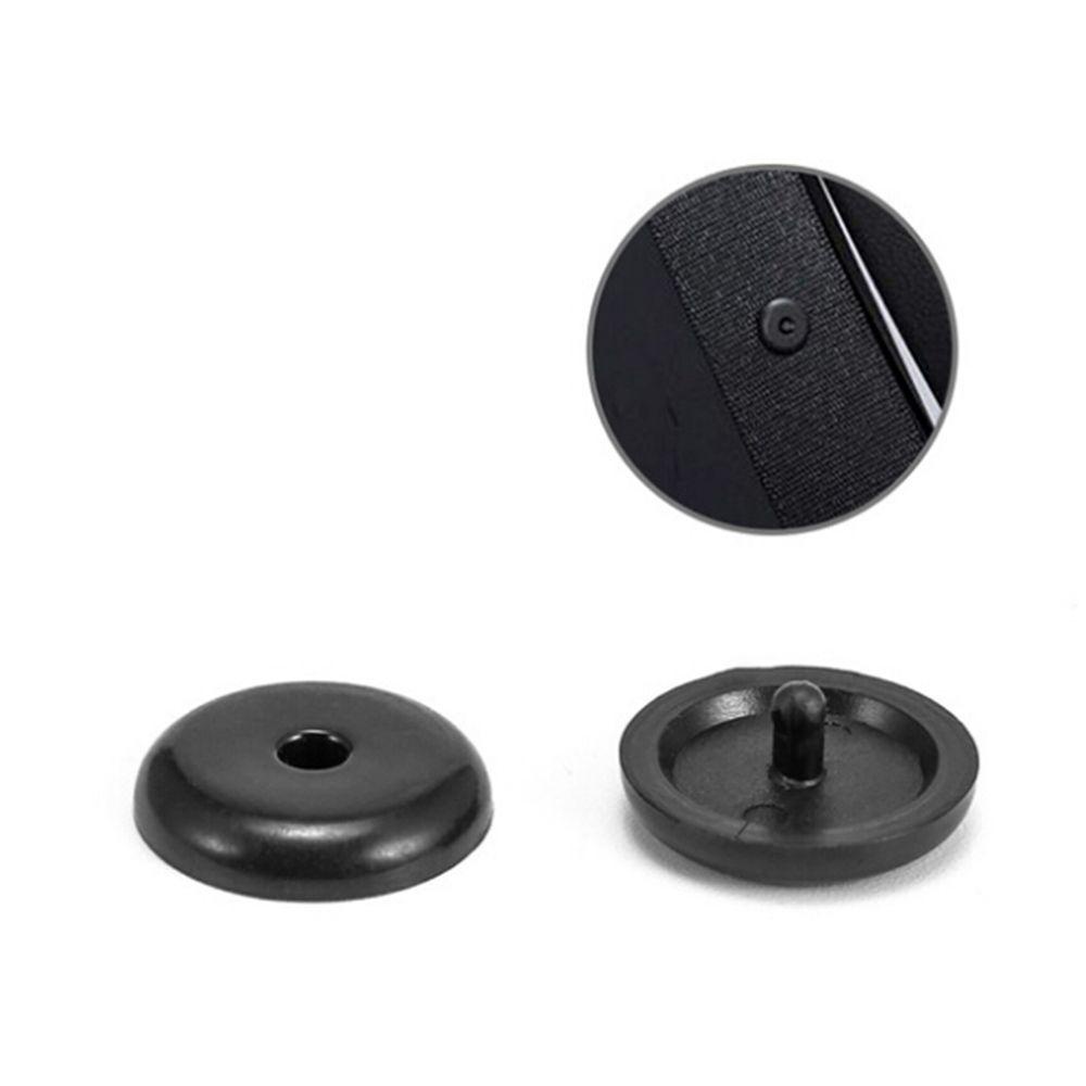 Set 10 Nút Chặn Dây Đai An Toàn Xe Hơi Màu Đen