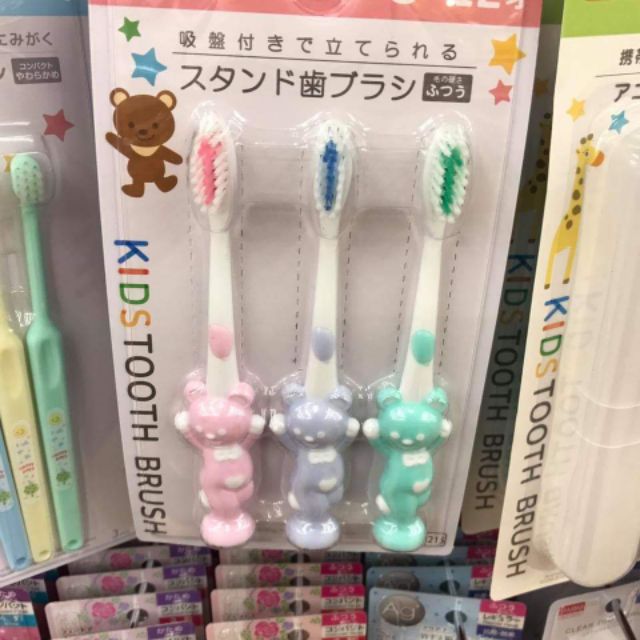 Bàn chải đánh răng cho người lớn và cho bé hàng nội địa Nhật Bản