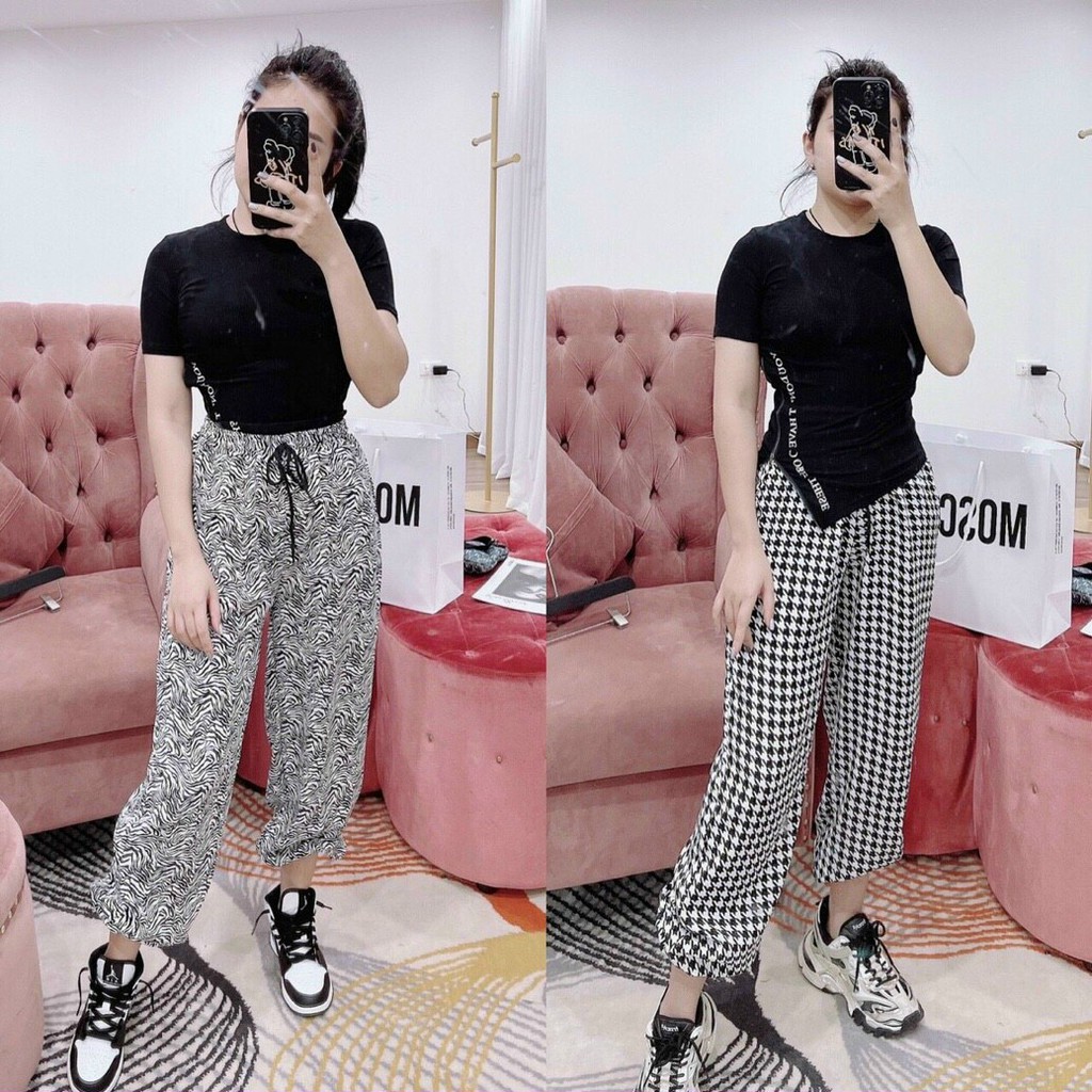 Quần Ống Bo Chất Lụa Cho Chị Em