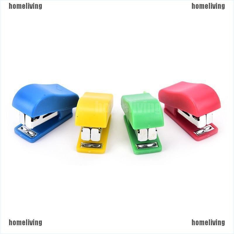 [homeliving] Đồ Bấm Ghim Giấy Mini Họa Tiết Hoạt Hình Dành Cho Văn Phòng Trường Học