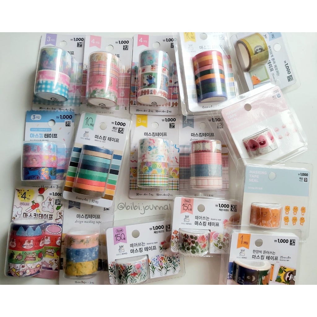 WASHITAPE DAISO HÀN