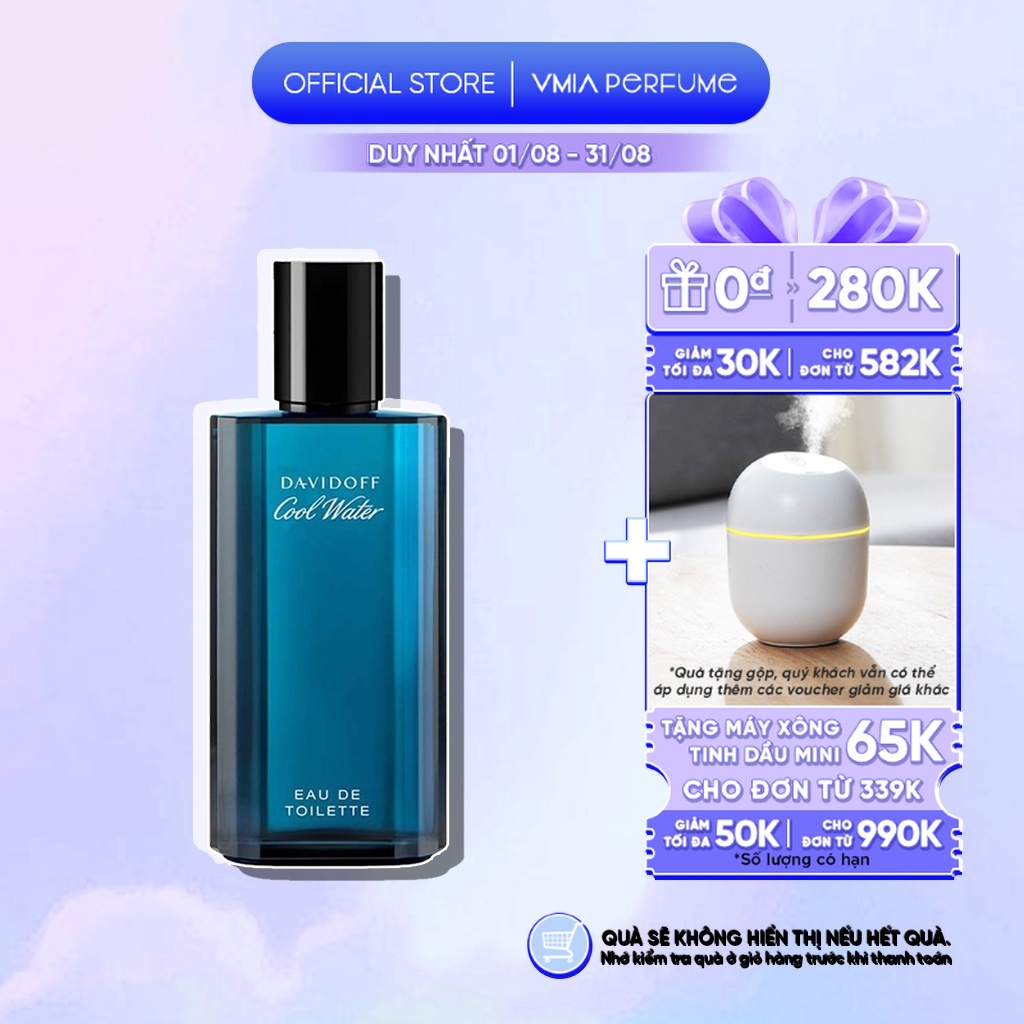 Nước hoa Nam Davidoff Cool Water mẫu thử 2ml 5ml 10ml