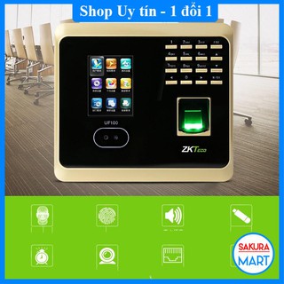 Máy Chấm công Nhận diện khuôn mặt + dấu vân tay + Mật khẩu ZKTeco bản TA - Hàng Nhập Khẩu Chính Hãng  ⭐ LỖI 1 ĐỔI 1