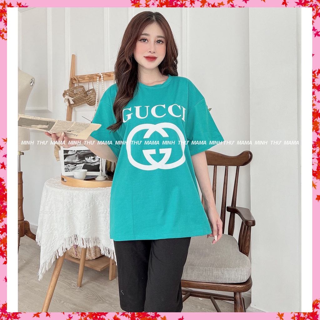 Bộ bầu mặc nhà - chất liệu cotton - kiểu mới thời trang ( bộ lửng GUCI )
