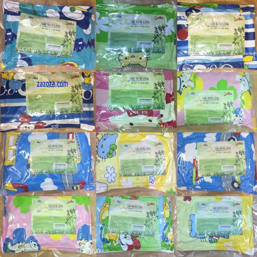Gối lá đinh lăng cao cấp bella đủ size